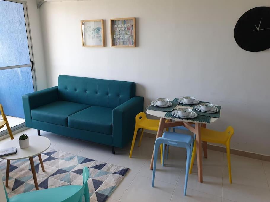 公寓 Acogedor Apto En Piso 22 Vista Al Mar